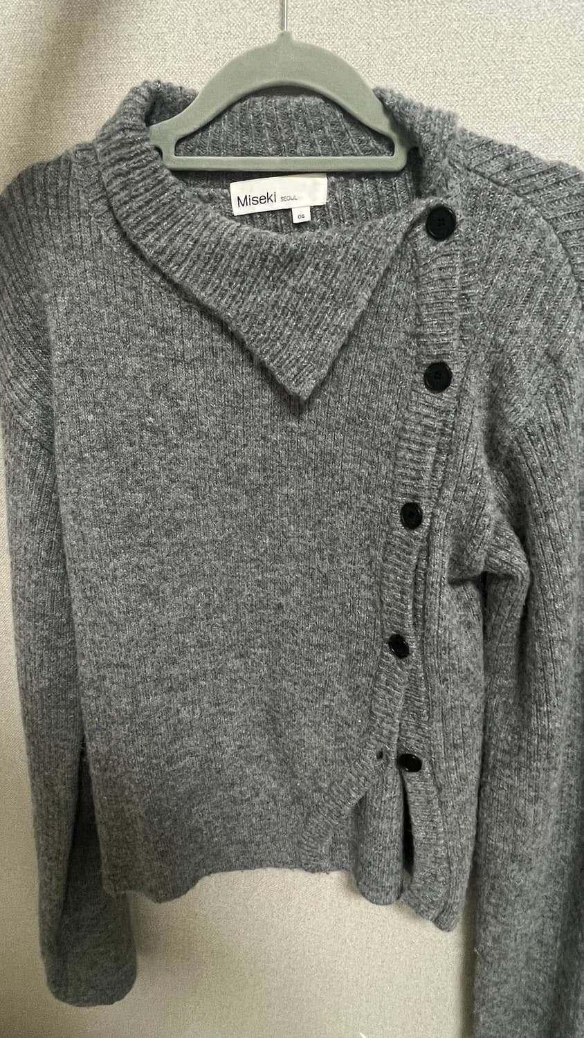 미세키서울 그레이 니트 상품이미지4