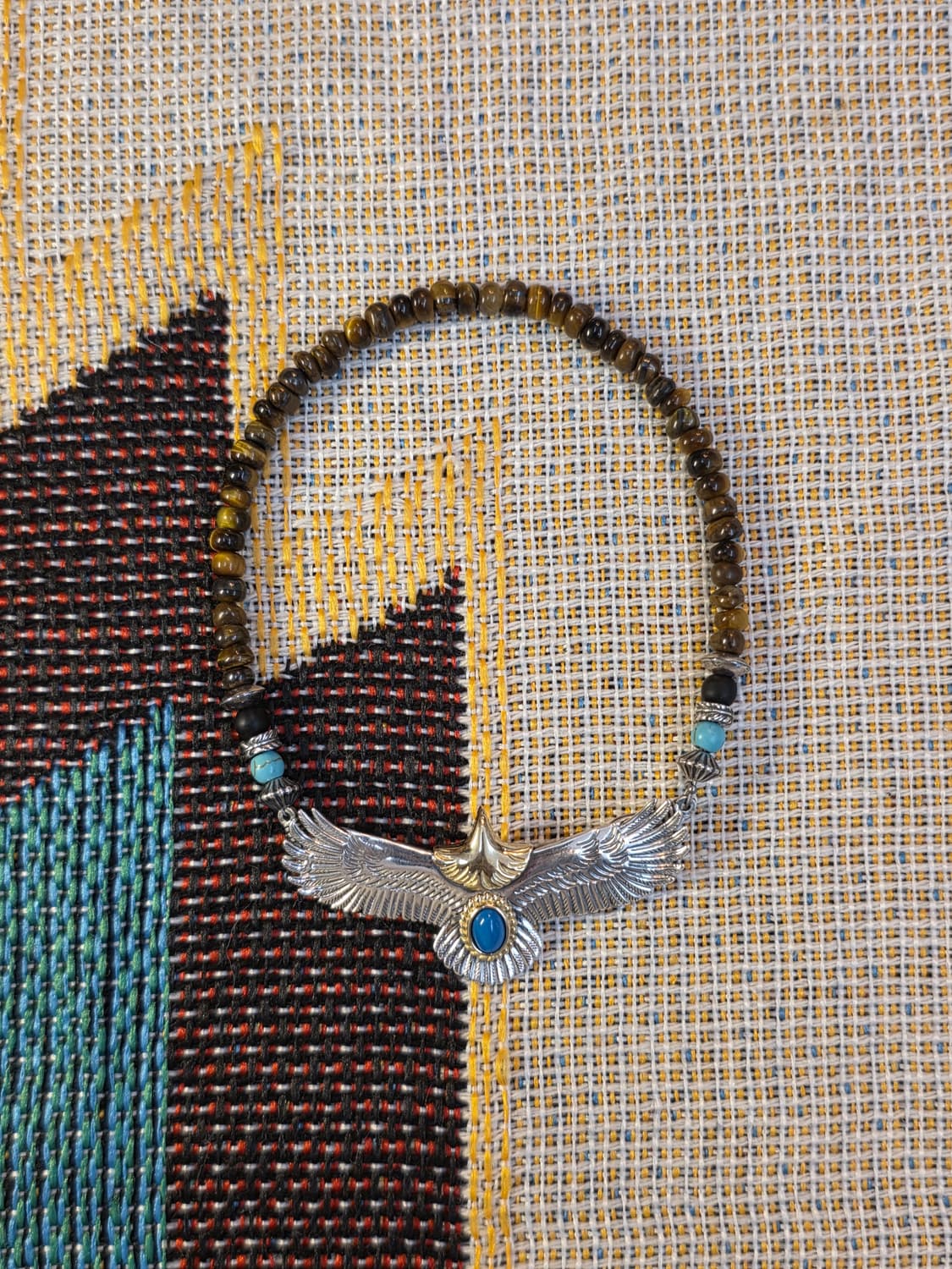 3Cross silver free egle Navaho bracelet 상품이미지3