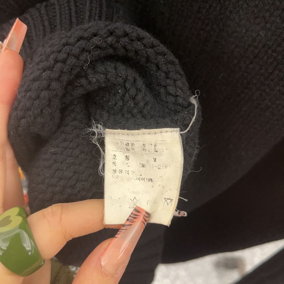 폴로 랄프로렌 모던 캐주얼 캐시미어 니트 집업 가디건 M C08172 상품이미지6