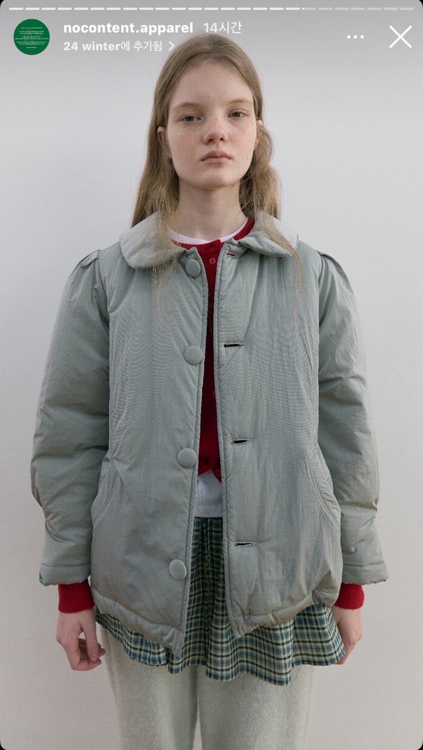 노컨텐츠 패딩자켓 상품이미지1