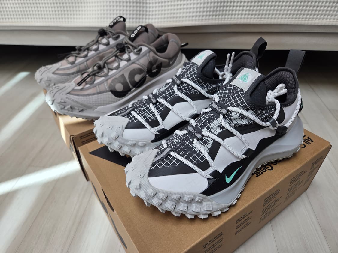 나이키 ACG 마운틴 플라이 로우 SE 화이트 앤 블랙 [260, 새상품 상품이미지7