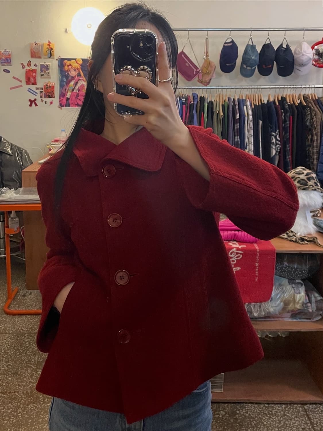 울 숏코트 자켓 [무배] 상품이미지1