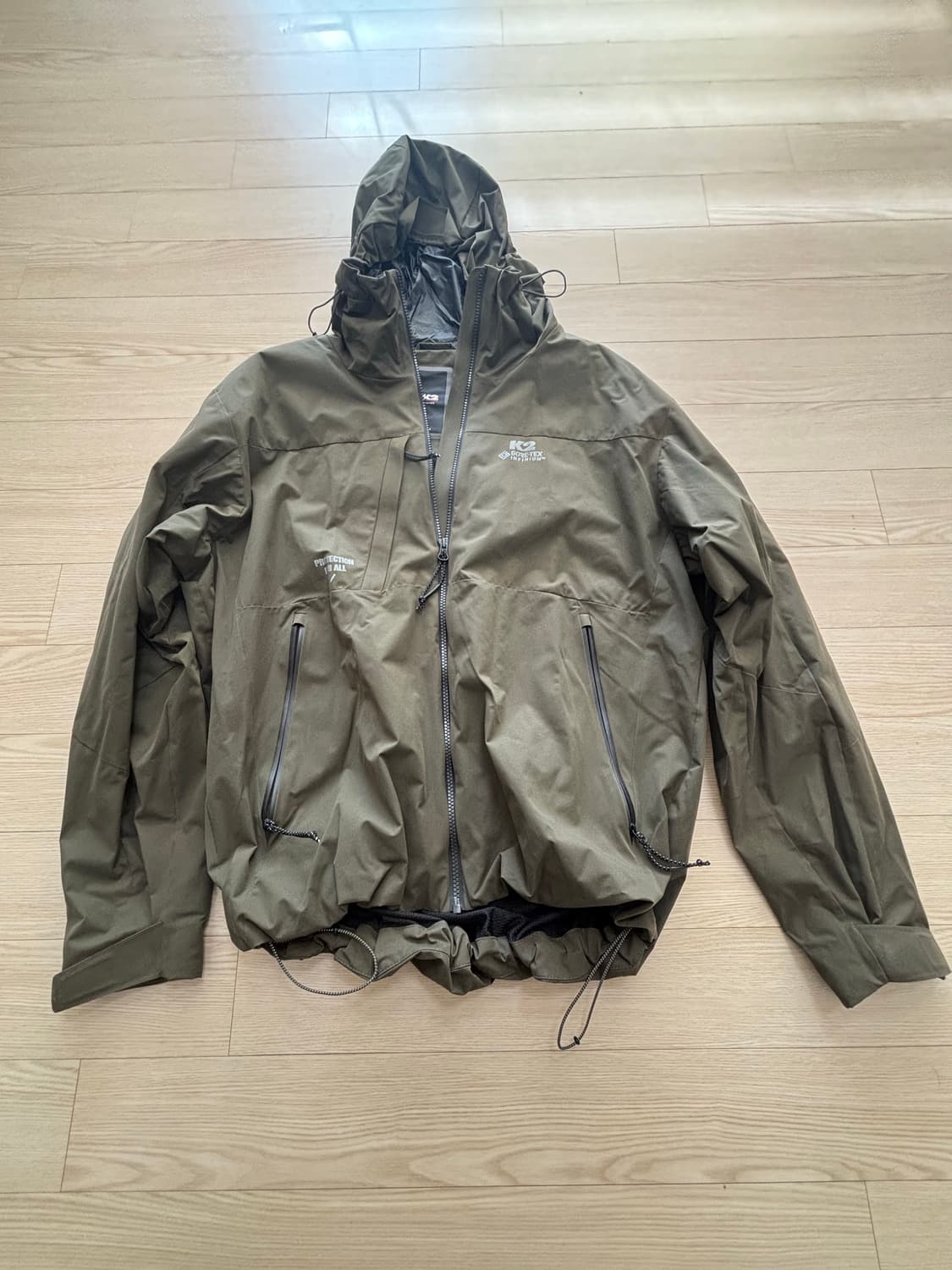 K2 바람막이 카키 상품이미지1