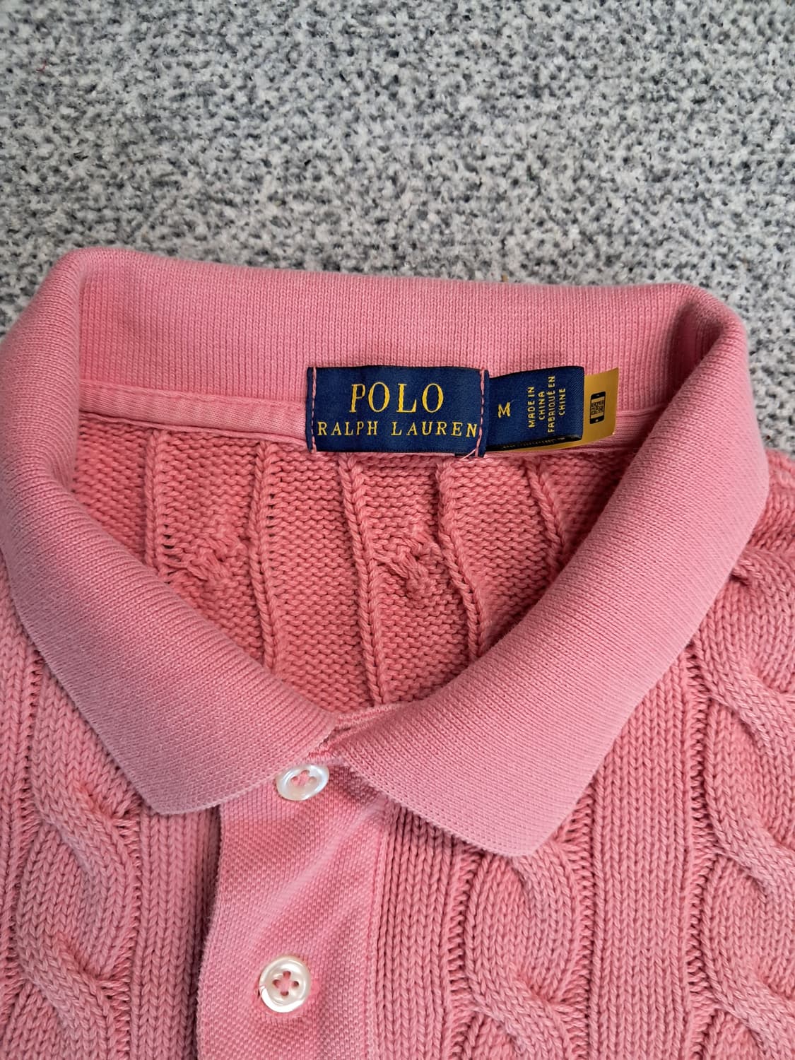 폴로랄프로렌  반팔케이블 니트 상품이미지2