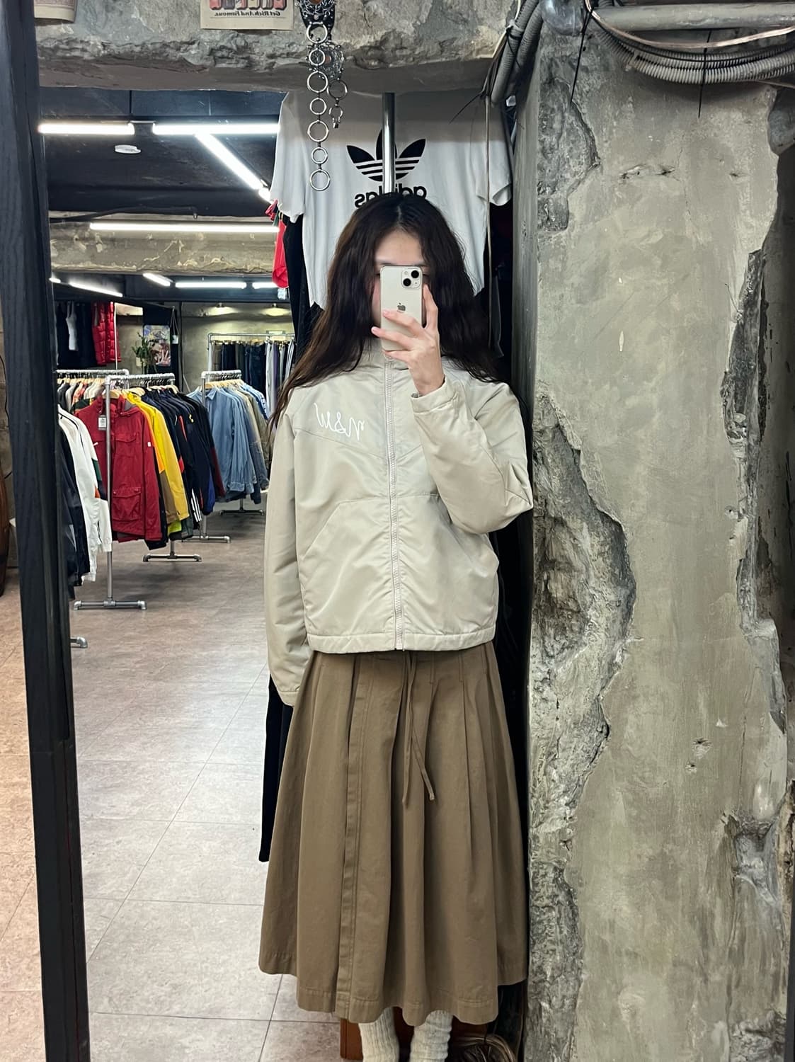 나이키 리버시블 후드 자켓 베이지 90 #csz2339 상품이미지2