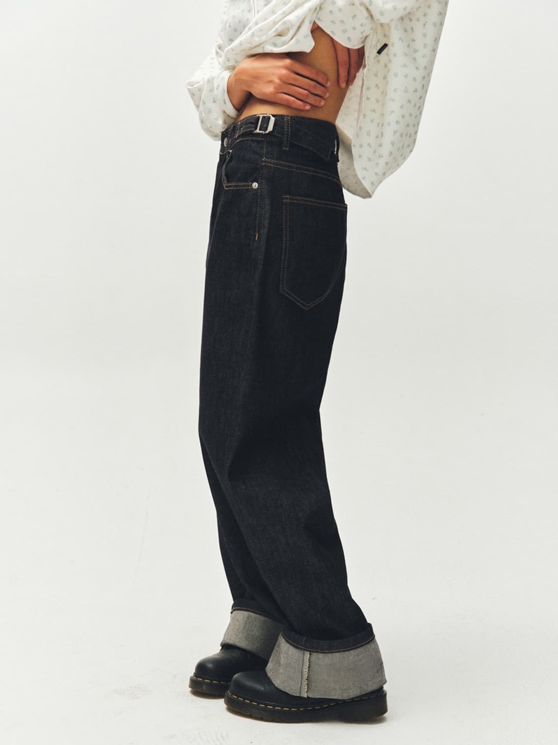 플리즈프로젝트 SIDE ADJUST BOYFIT DENIM 상품이미지1