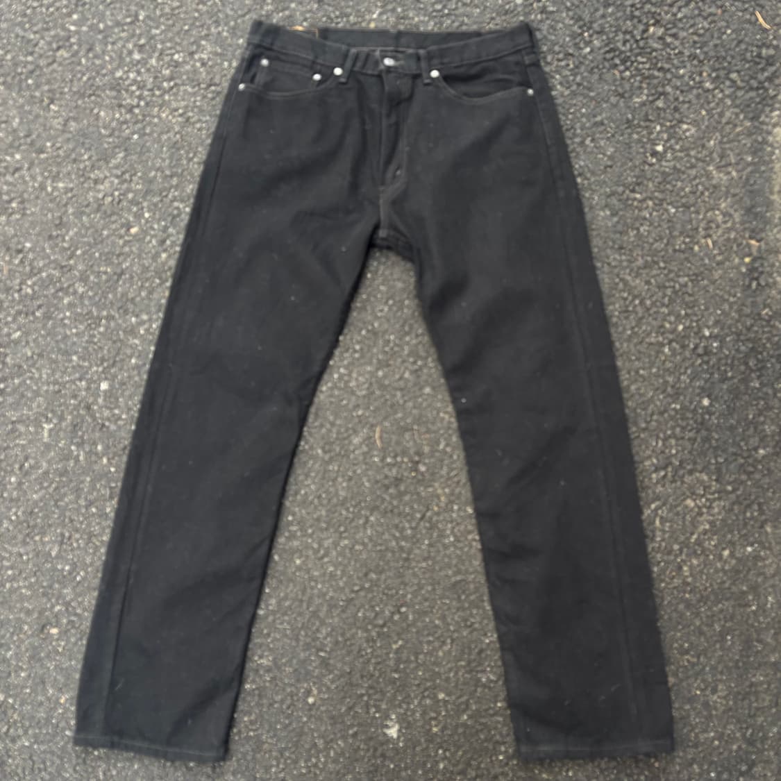 리바이스 505 블랙진 상품이미지4