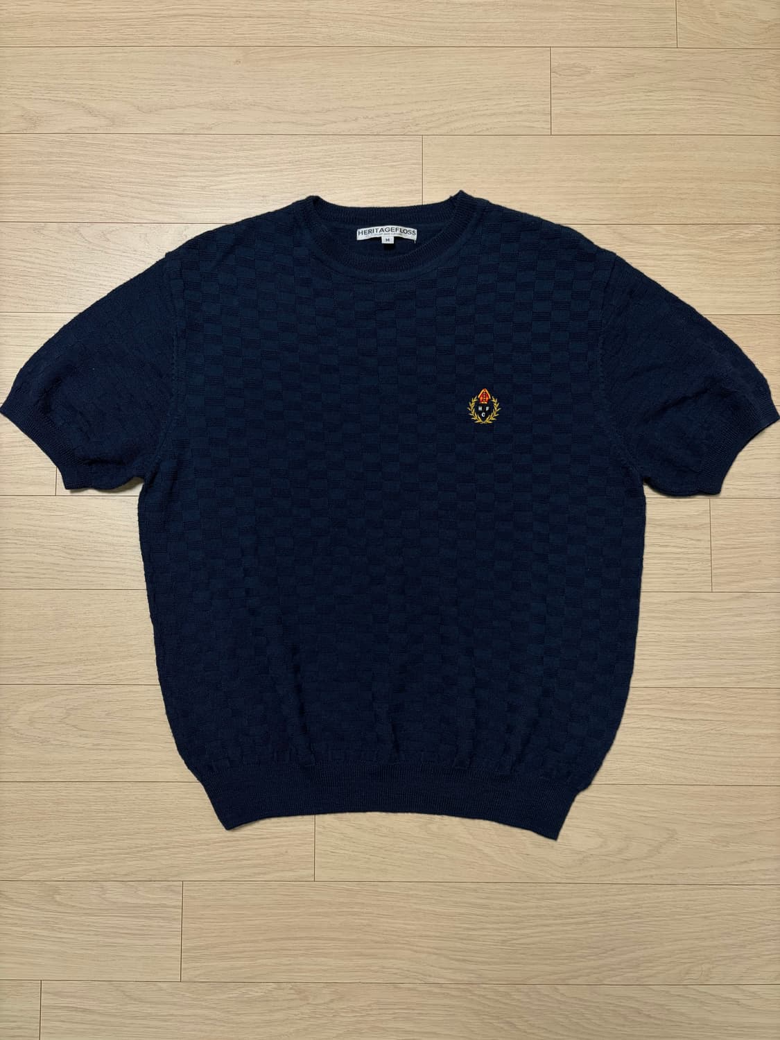 헤리티지플로스 반팔 니트 상품이미지1