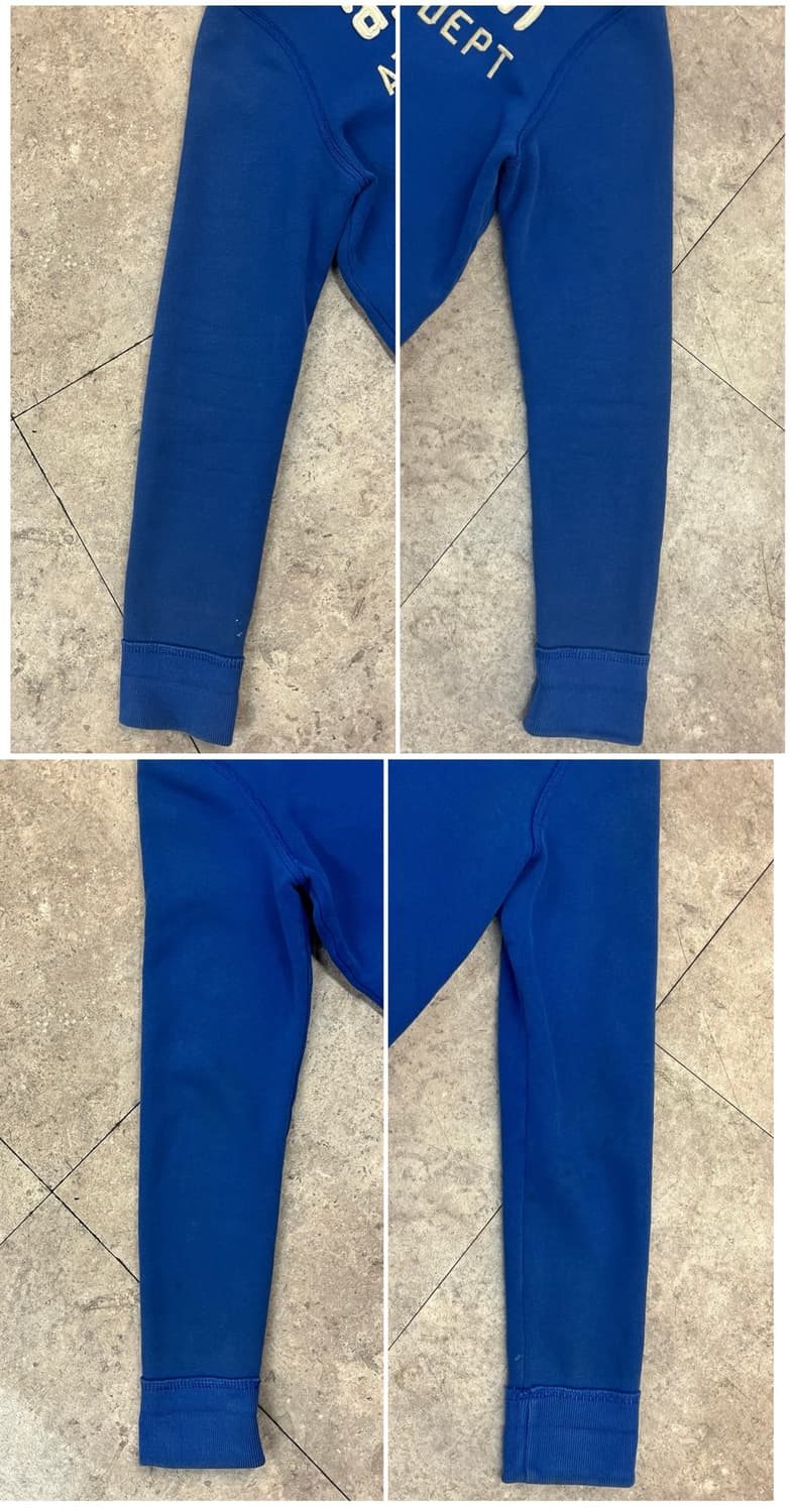 아베크롬비 기모 후드집업 블루 XL #csz3446 상품이미지9