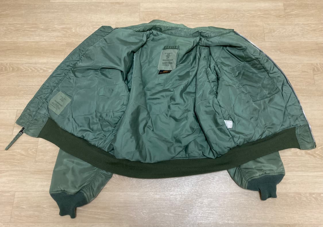 90s 알파 인더스트리 cwu-45p 항공 점퍼 L 상품이미지7