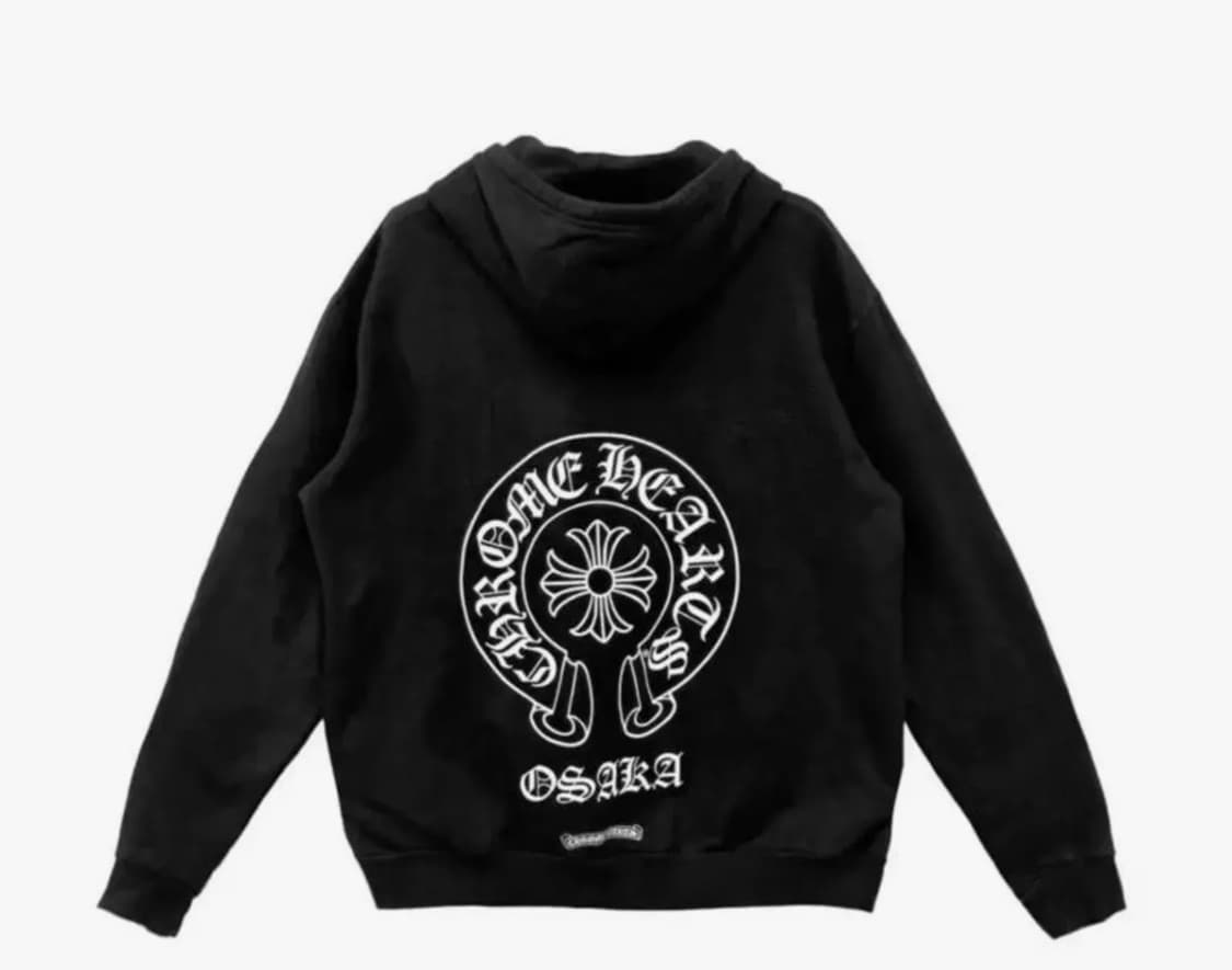 크롬하츠 홀스슈 후드집업 오사카 L 상품이미지2