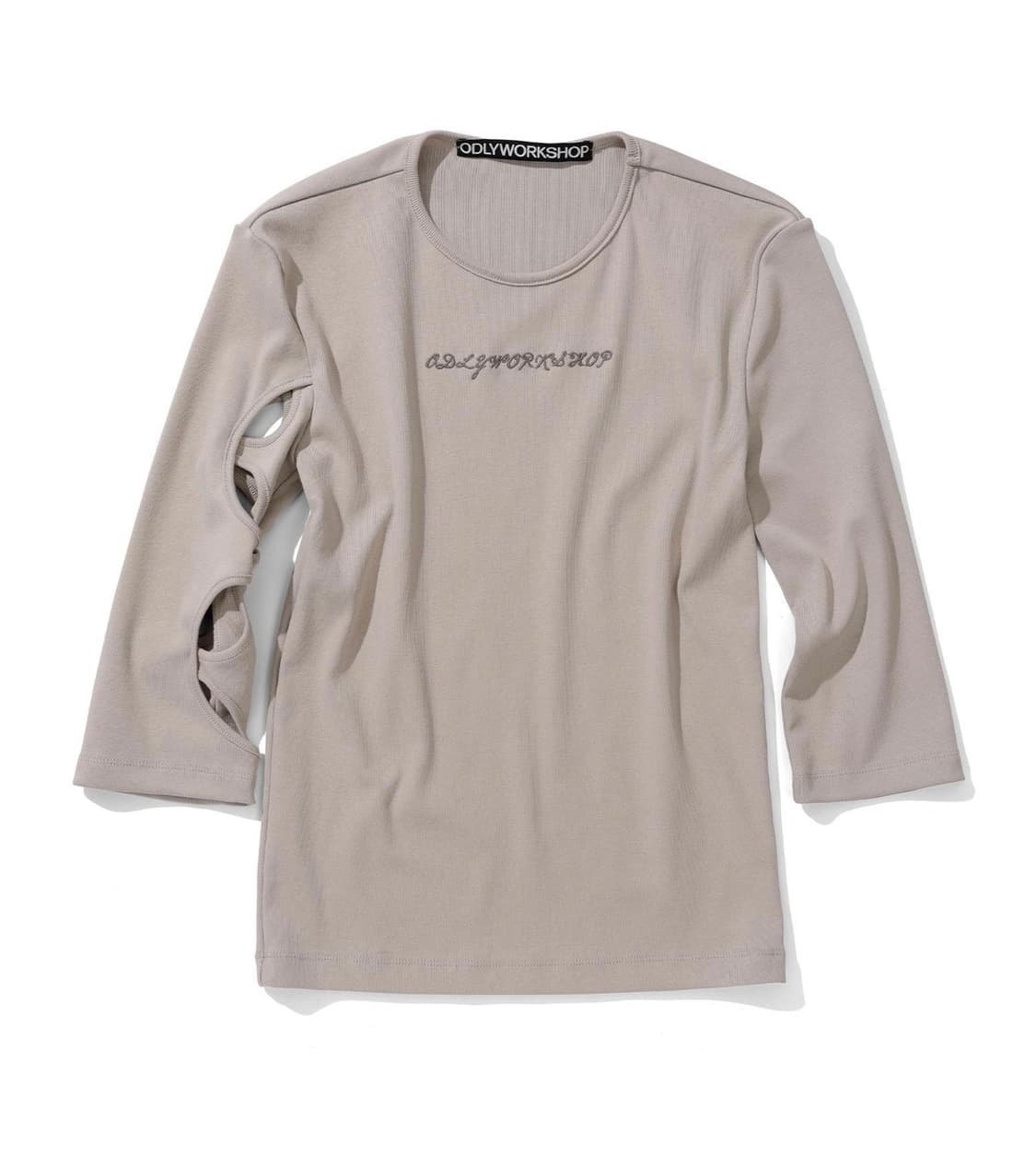 오들리워크샵 cutout tee  상품이미지5