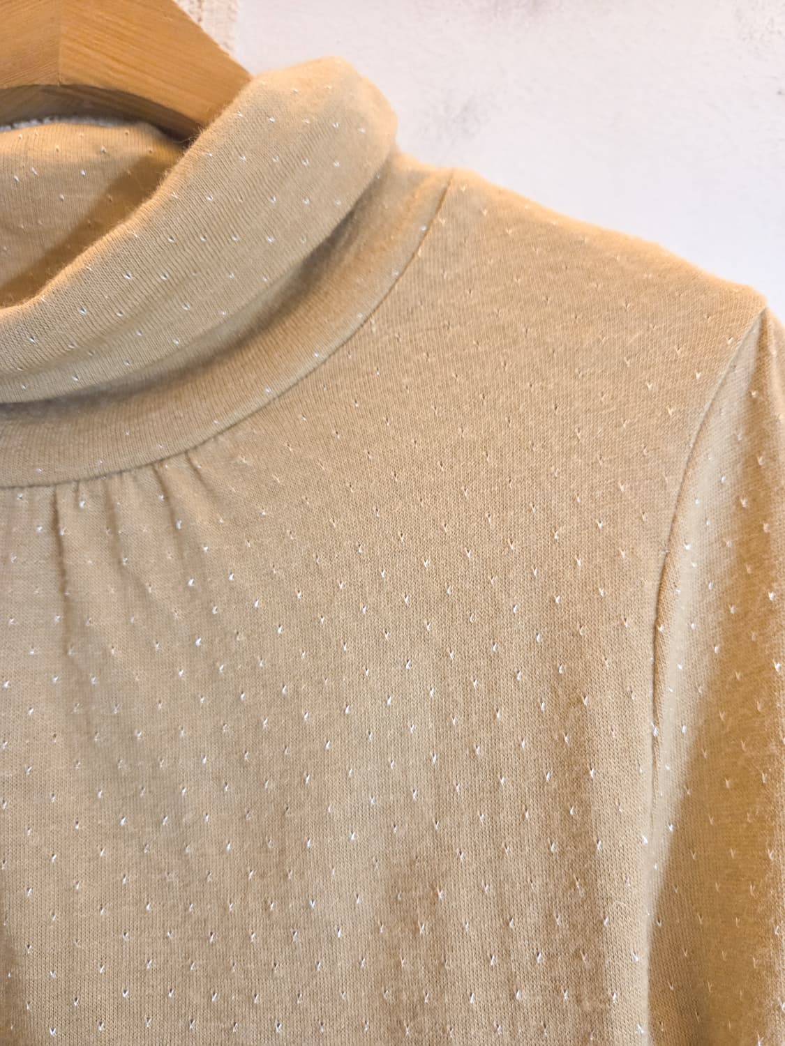 도트 목폴라 슬리브 상품이미지3