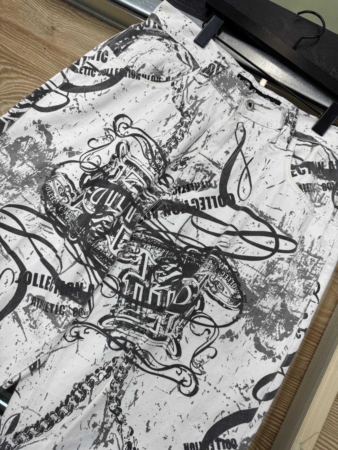 사우스 폴 힙합 그래피티 프린티드 팬츠 상품이미지7