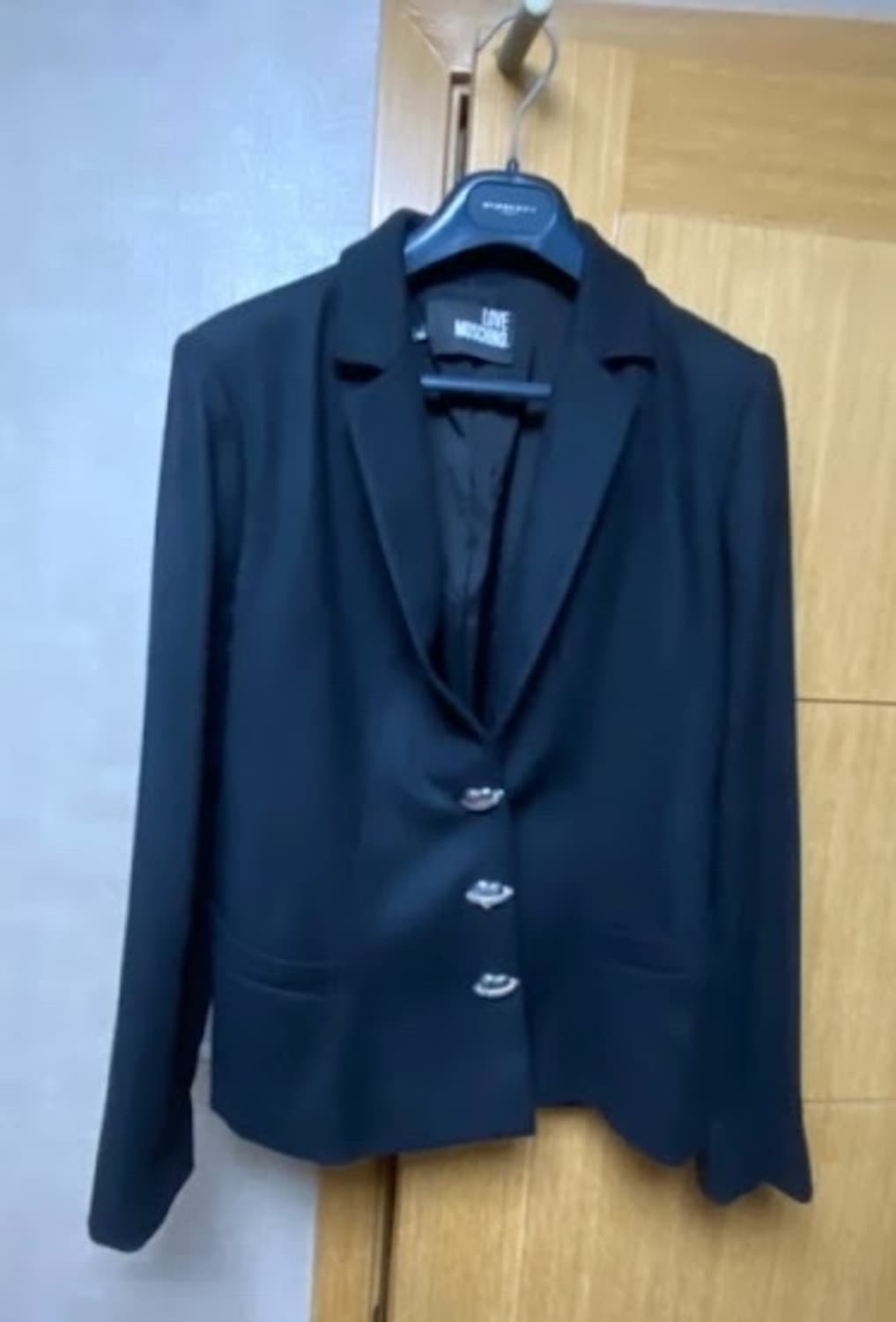 [새상품/ITALY] 러브 모스키노 하트 버튼 블레이저 (44) 상품이미지1