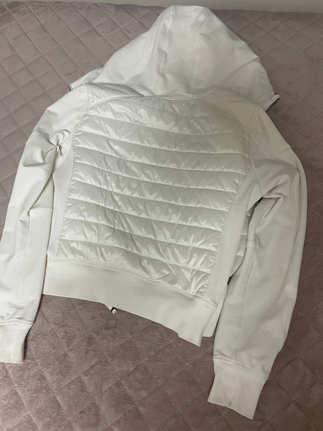 파라점퍼스 경량패딩 화이트 M 상품이미지9