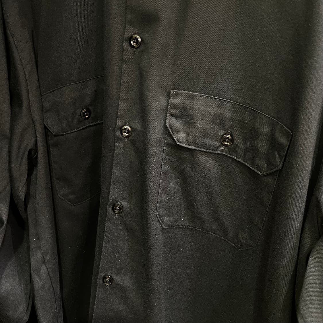 (XL) Dickies 디키즈 워크 셔츠 블랙 상품이미지7