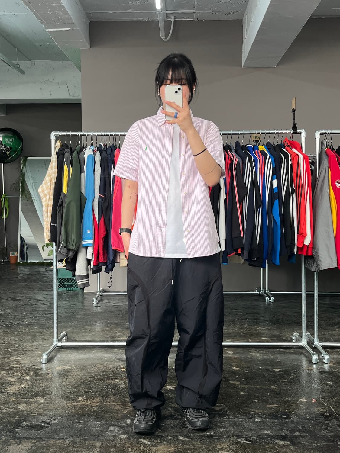 폴로 랄프로렌 스트라이프 반팔 셔츠 상품이미지2