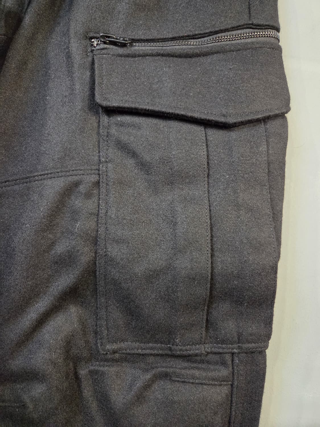 G-Star 찰스 울 블렌드 블랙 카고 바지(W33/L32) 상품이미지5