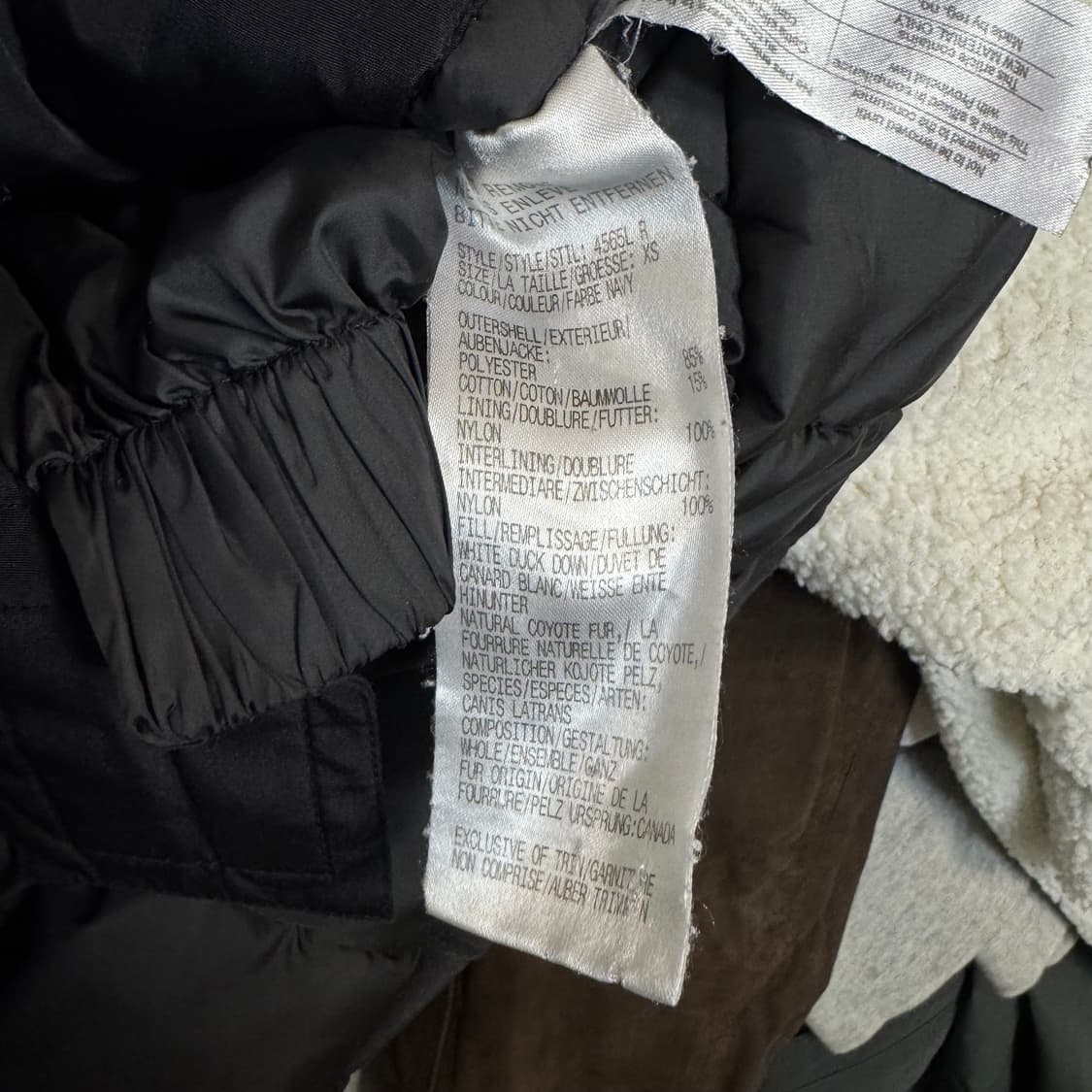 캐나다구스 퓨전핏 후드 패딩 점퍼 상품이미지9