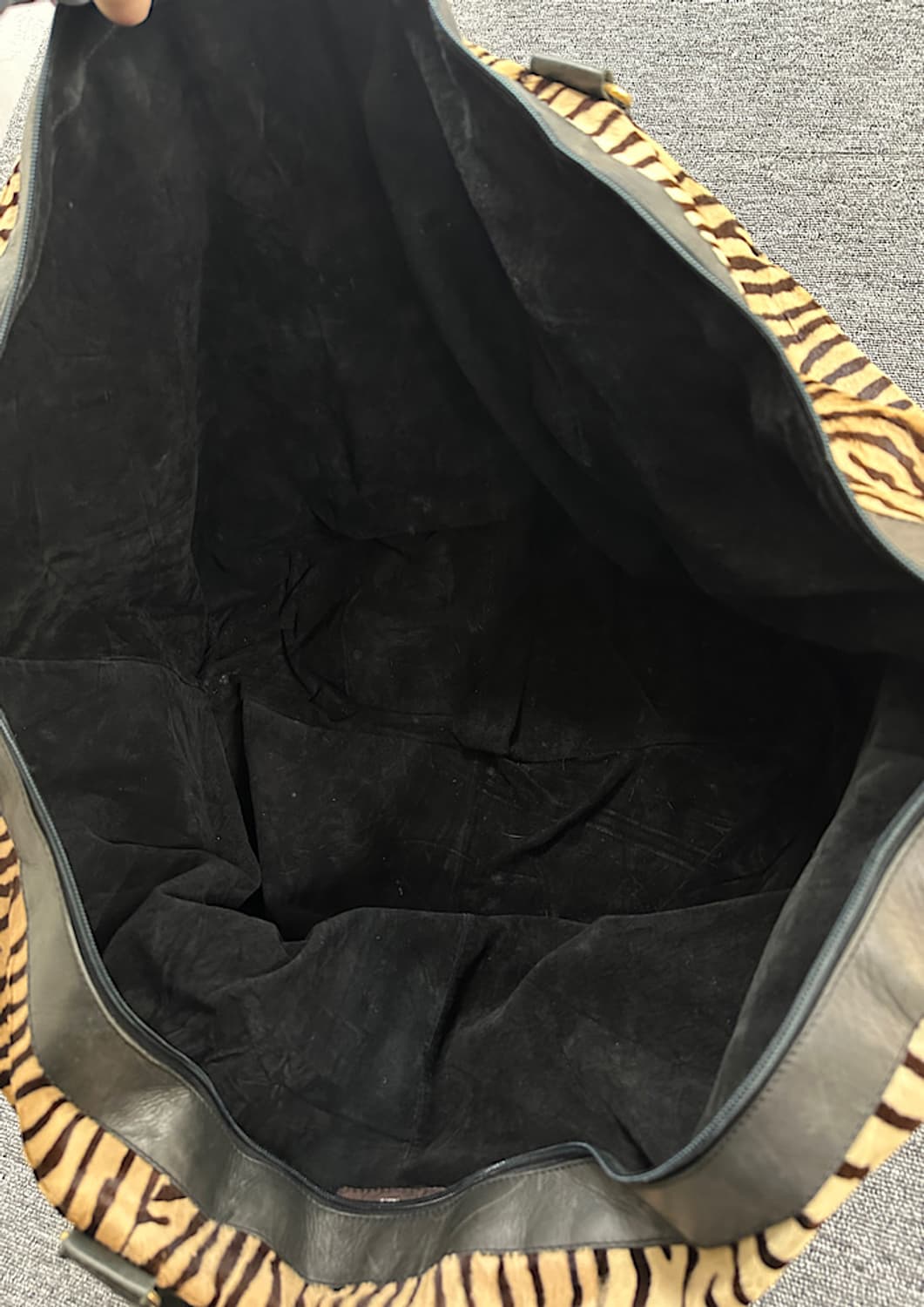 빈티지 송치가죽 빅 보스턴 백  상품이미지9