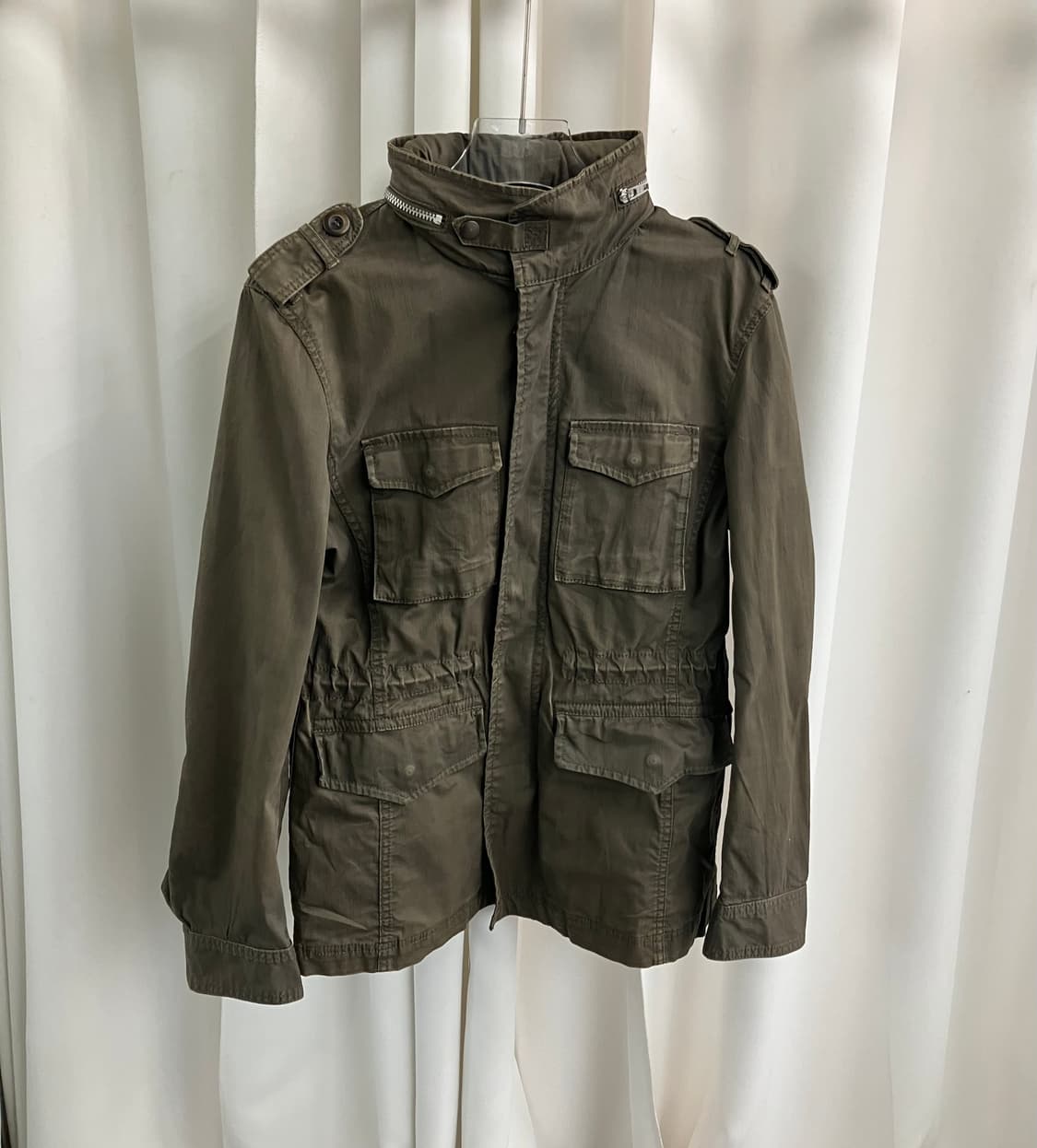 Comme Ca Ism 콤사이즘 카키 M-65 필드 야상 자켓 S 상품이미지1