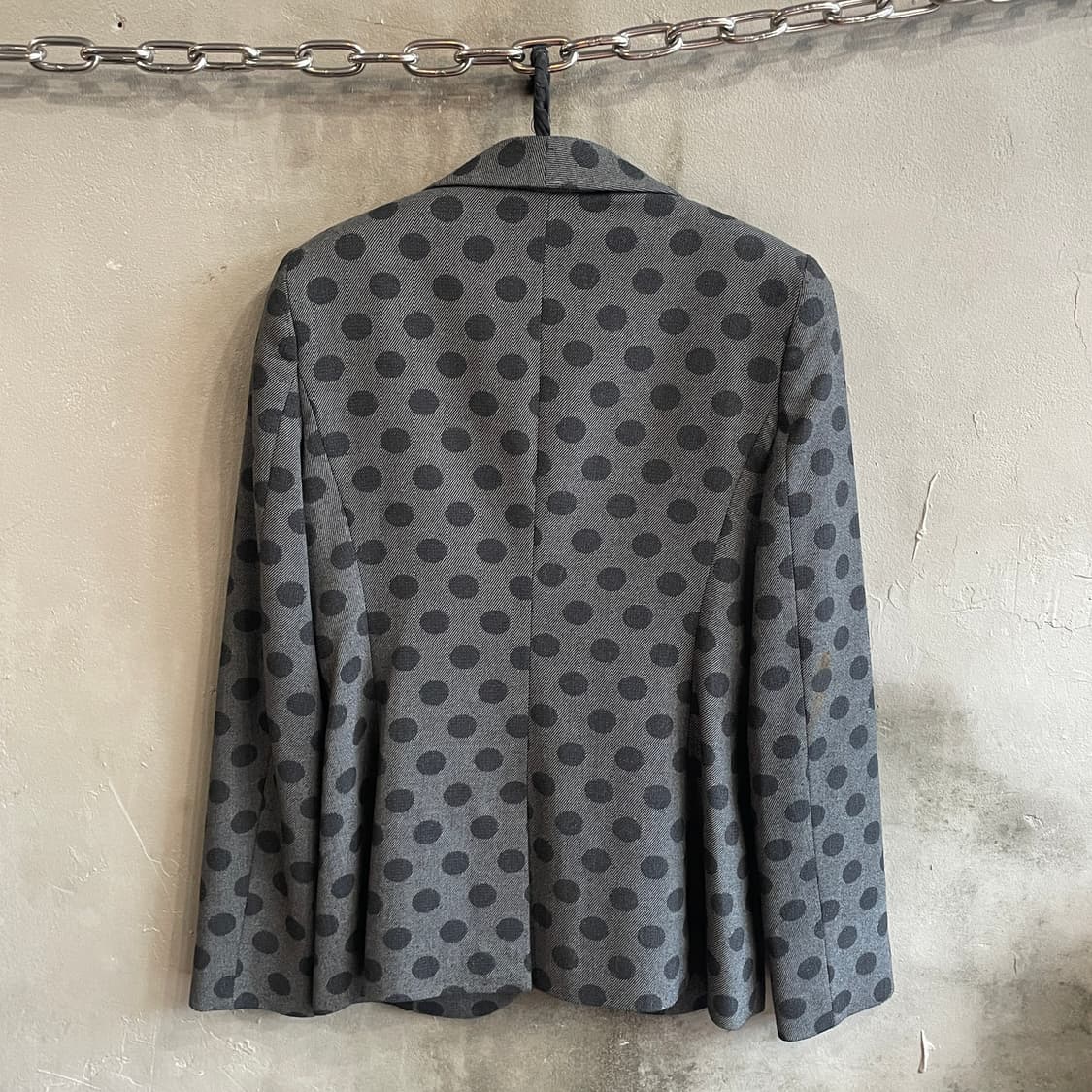 12AW 엠포리오 아르마니 폴카 도트 블레이저 상품이미지7