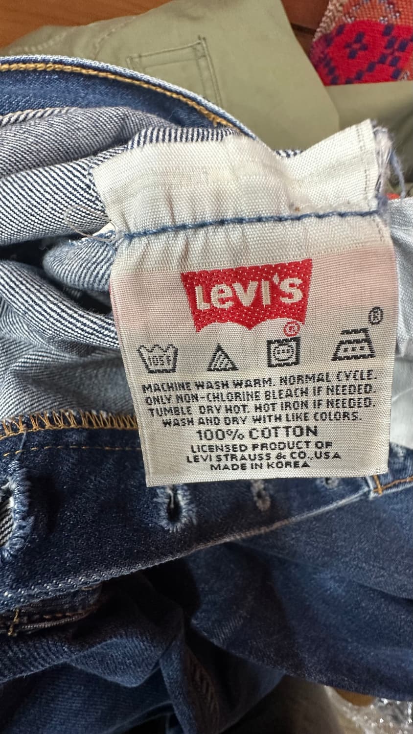 90s 리바이스 501  코리아제품 28사이즈 상품이미지6