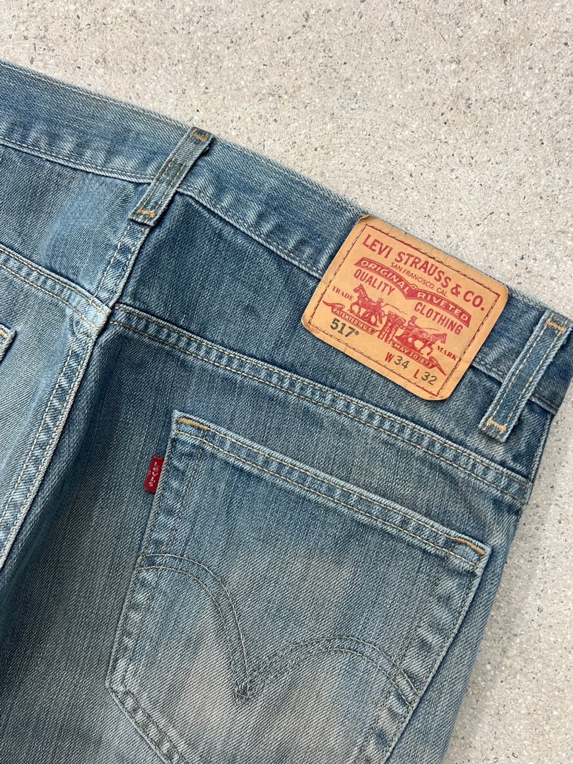 리바이스 00s 517 데님 팬츠 / 34 x 33 상품이미지5