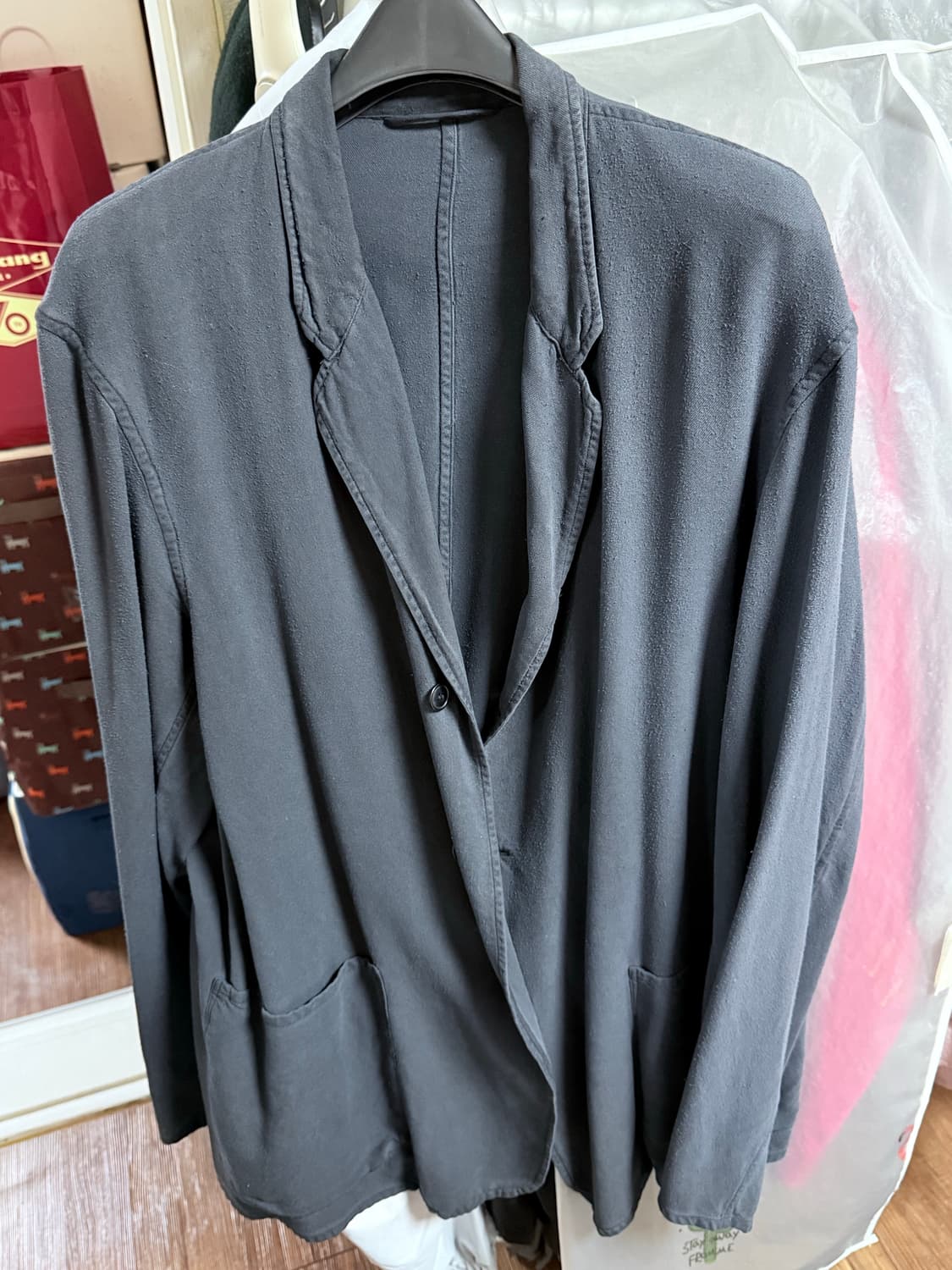 코모리 실크넵 3버튼 자켓 3사이즈 상품이미지1