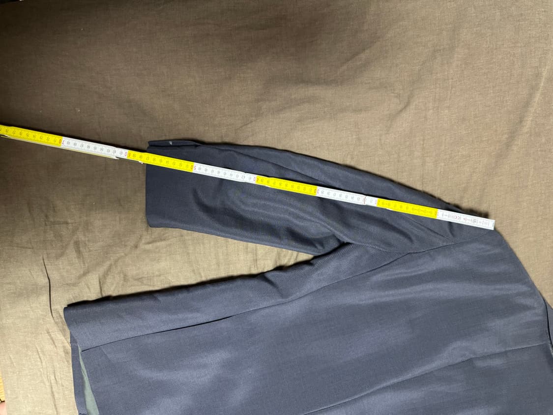 일본 빈티지 랑방 스튜디오 그레이 봄,가을 울 자켓 상품이미지9