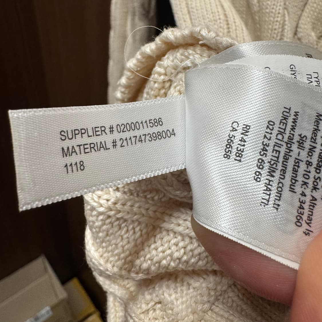 랄프로렌 폴로 니트  상품이미지3