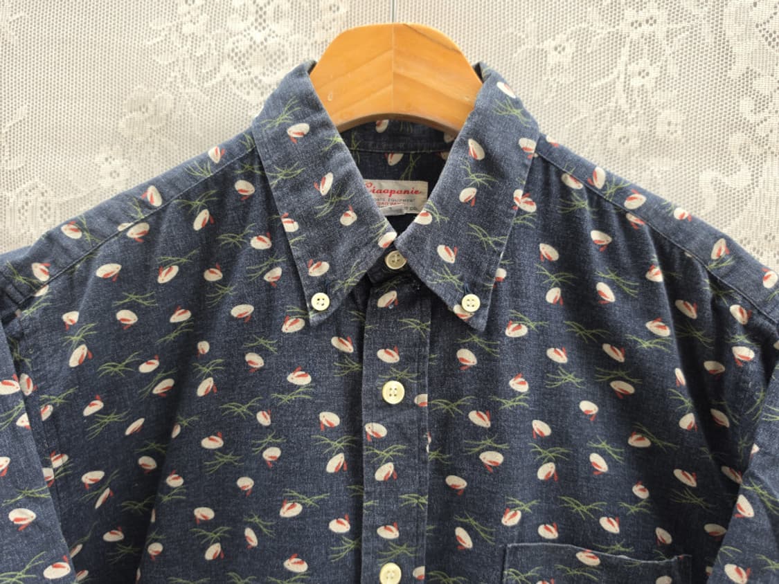 차오파닉 토끼 반팔셔츠 (made in japan) 상품이미지2