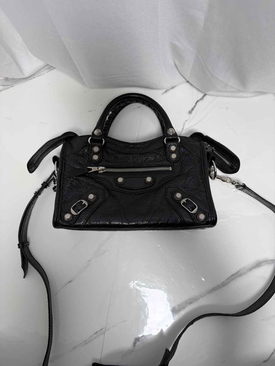 (정품) 발렌시아가 모터백 미니 상품이미지4