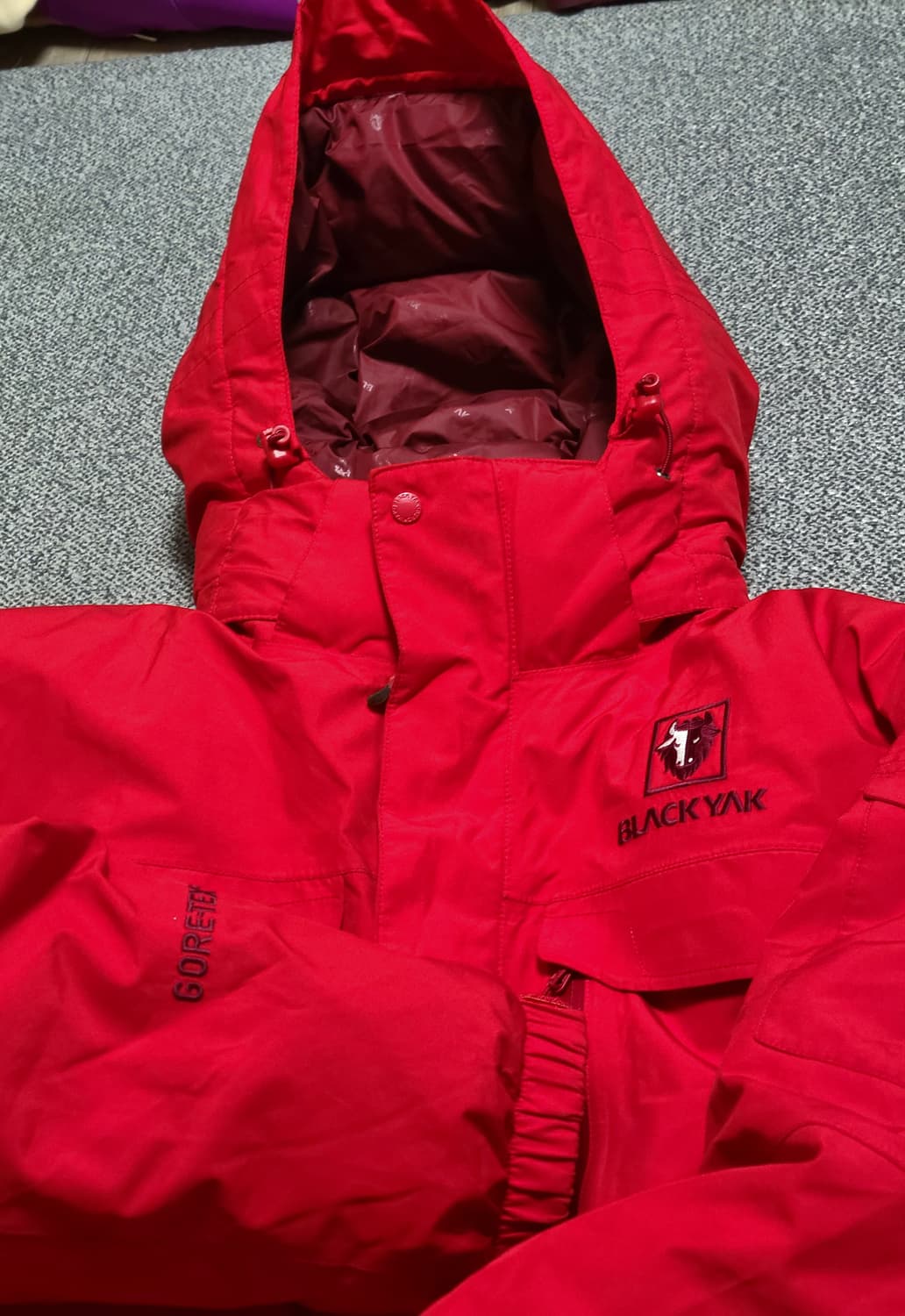 블랙야크 남성 고어텍스 구스다운 패딩 100 상품이미지2