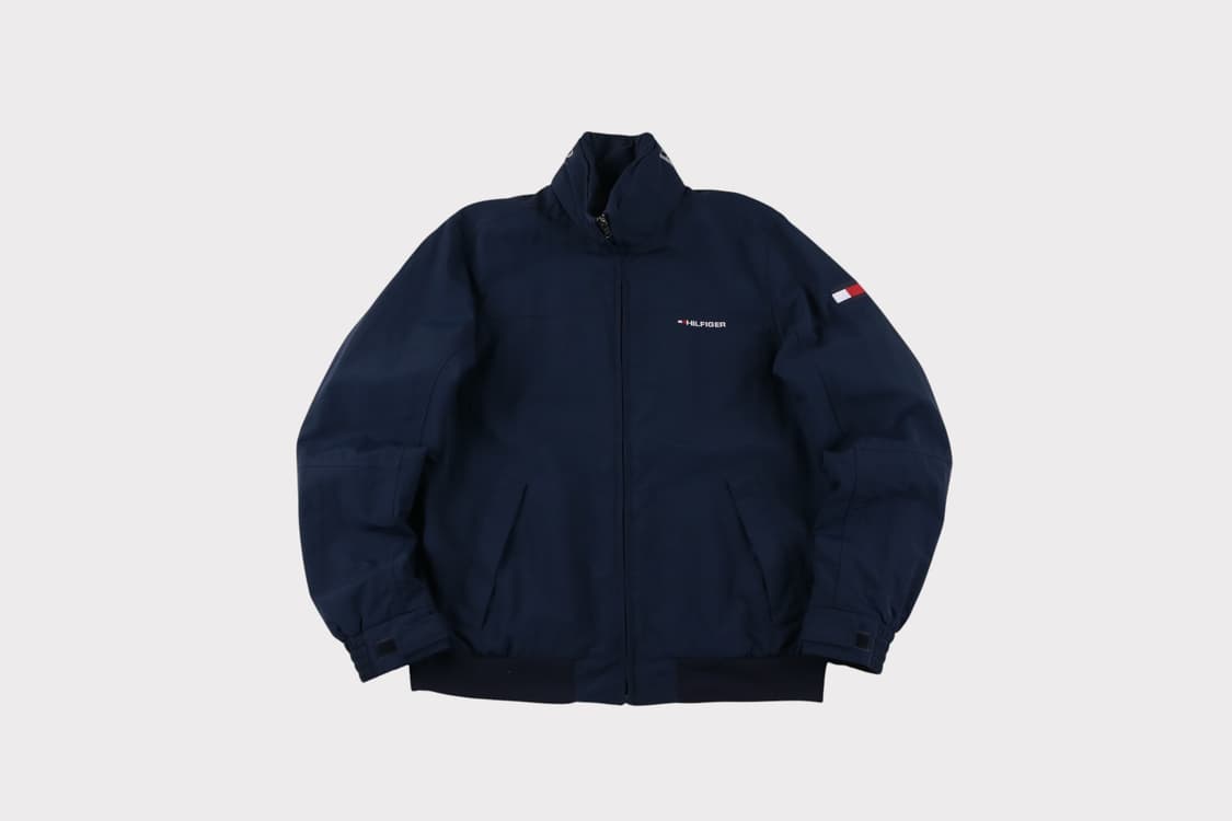 [해외 S] 타미 힐피거 나일론 블루종 자켓 상품이미지1