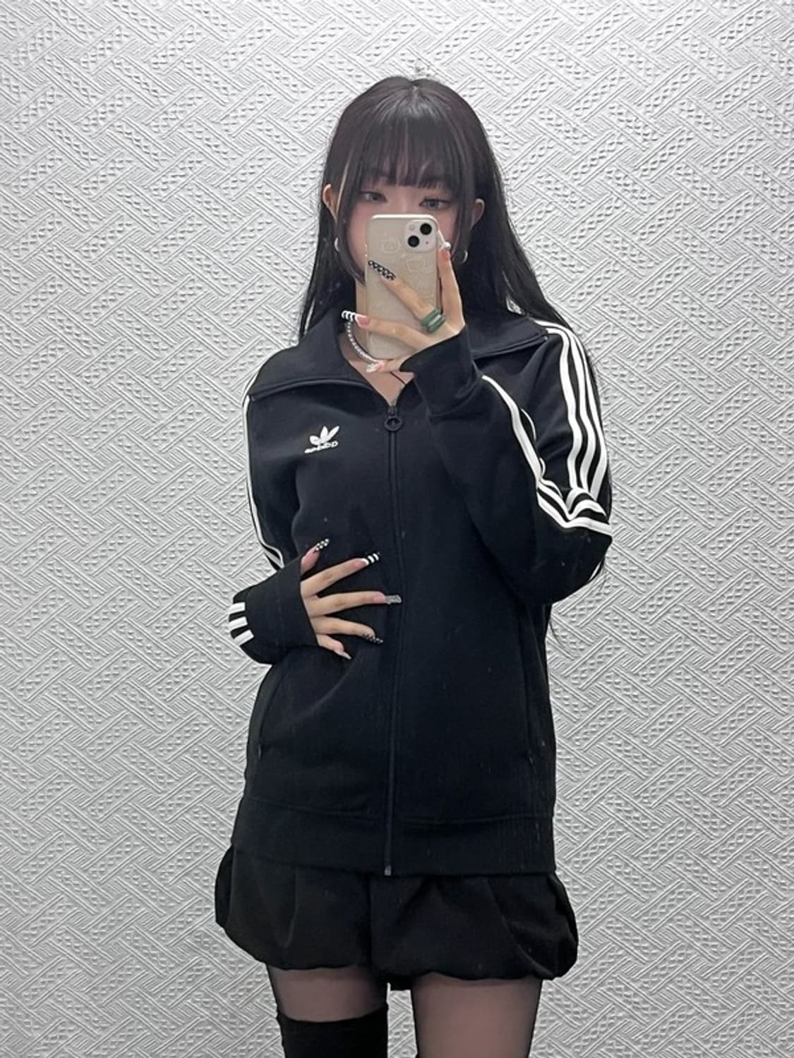 아디다스 유로파 검흰 삼선 져지 집업 100 C10574 상품이미지2