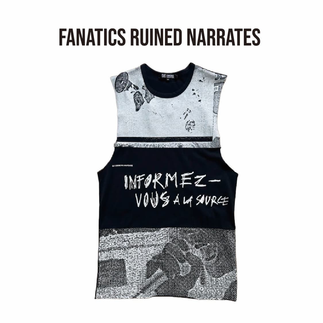 [46]라프시몬스 05SS history of the world 티셔츠 상품이미지1