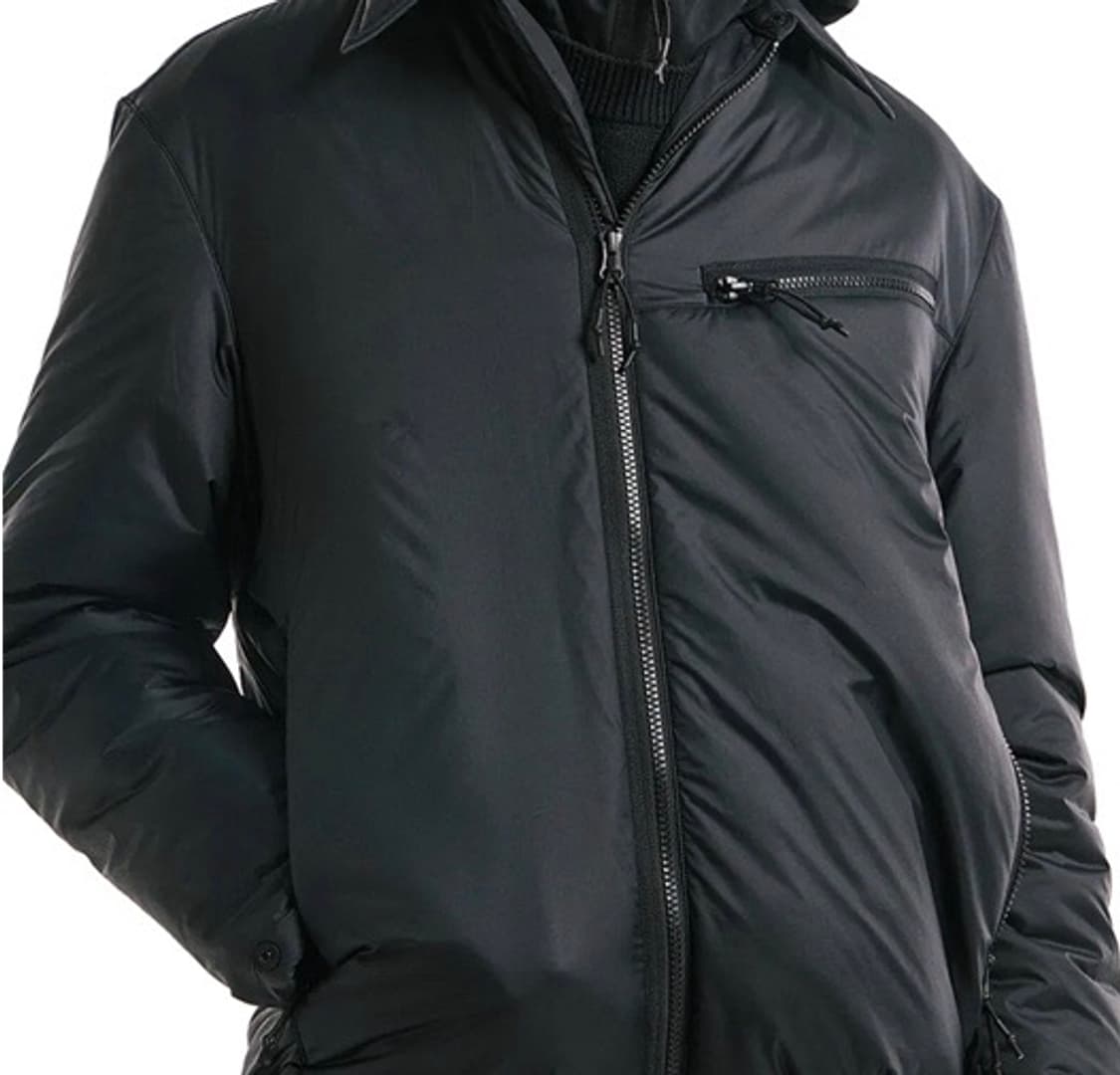 언어펙티드 패디드 셔츠 자켓 블랙 판매합니다 상품이미지1