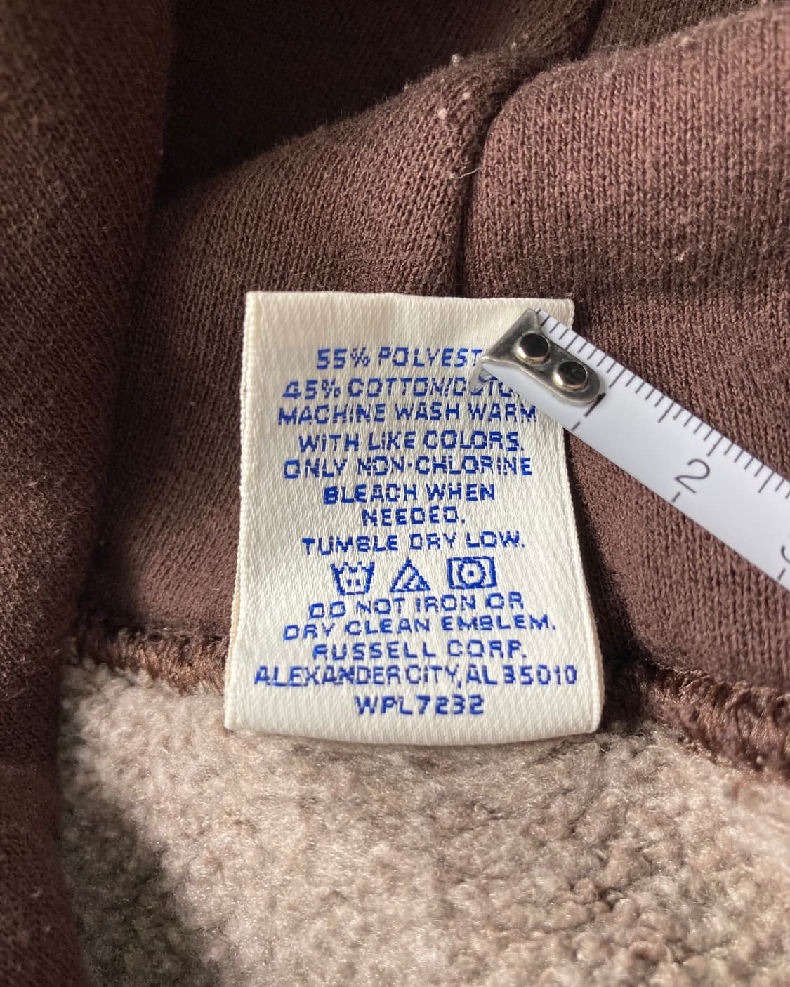 00s Russell Hoodie (brown) 상품이미지4