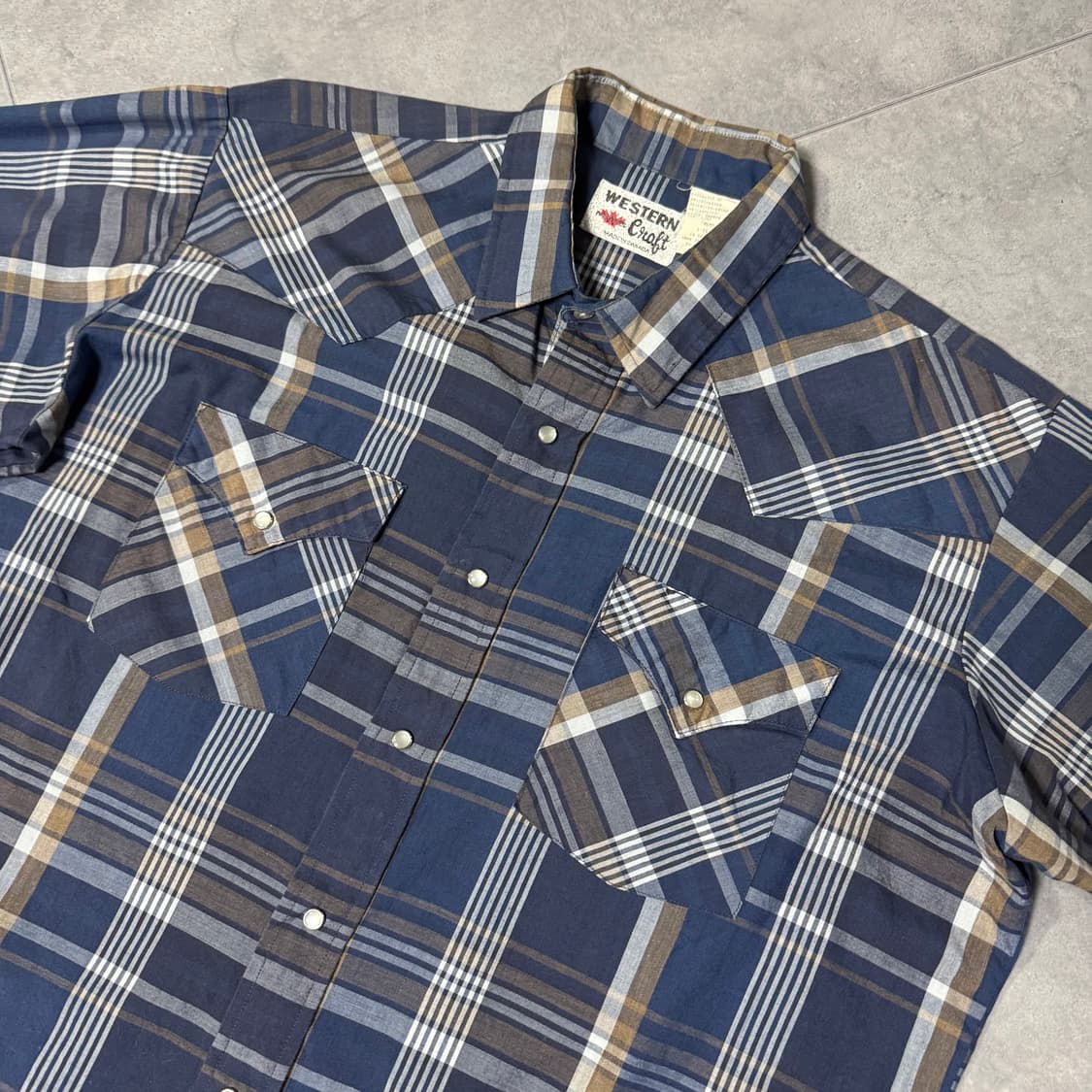 Western Craft 웨스턴 체크 셔츠 상품이미지2