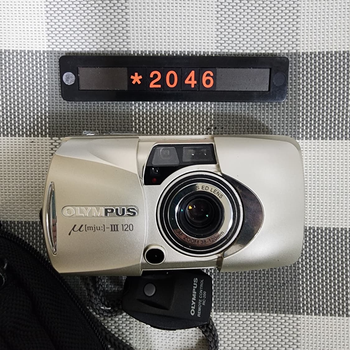올림푸스 뮤 3 줌 120 필름카메라 리모컨 파우치포함 상품이미지2