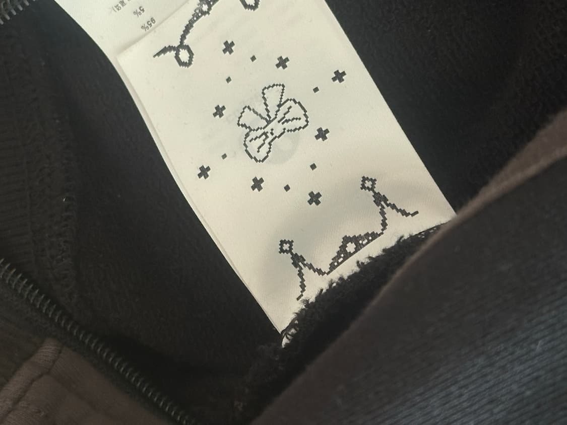 PUCKERING HOOD ZIP-UP BLACK 상품이미지7