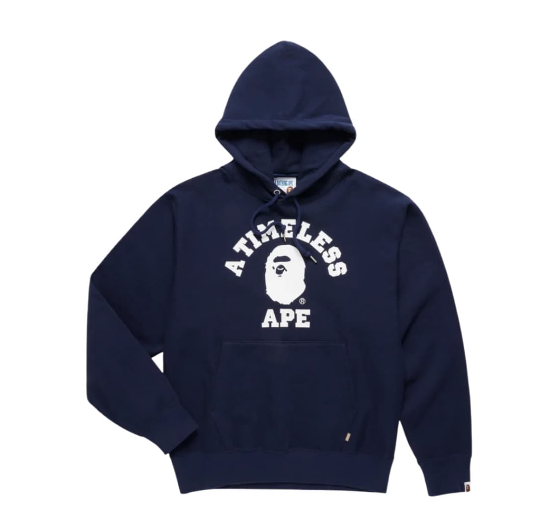 JJJJound 자운드 베이프 후드 네이비 상품이미지1