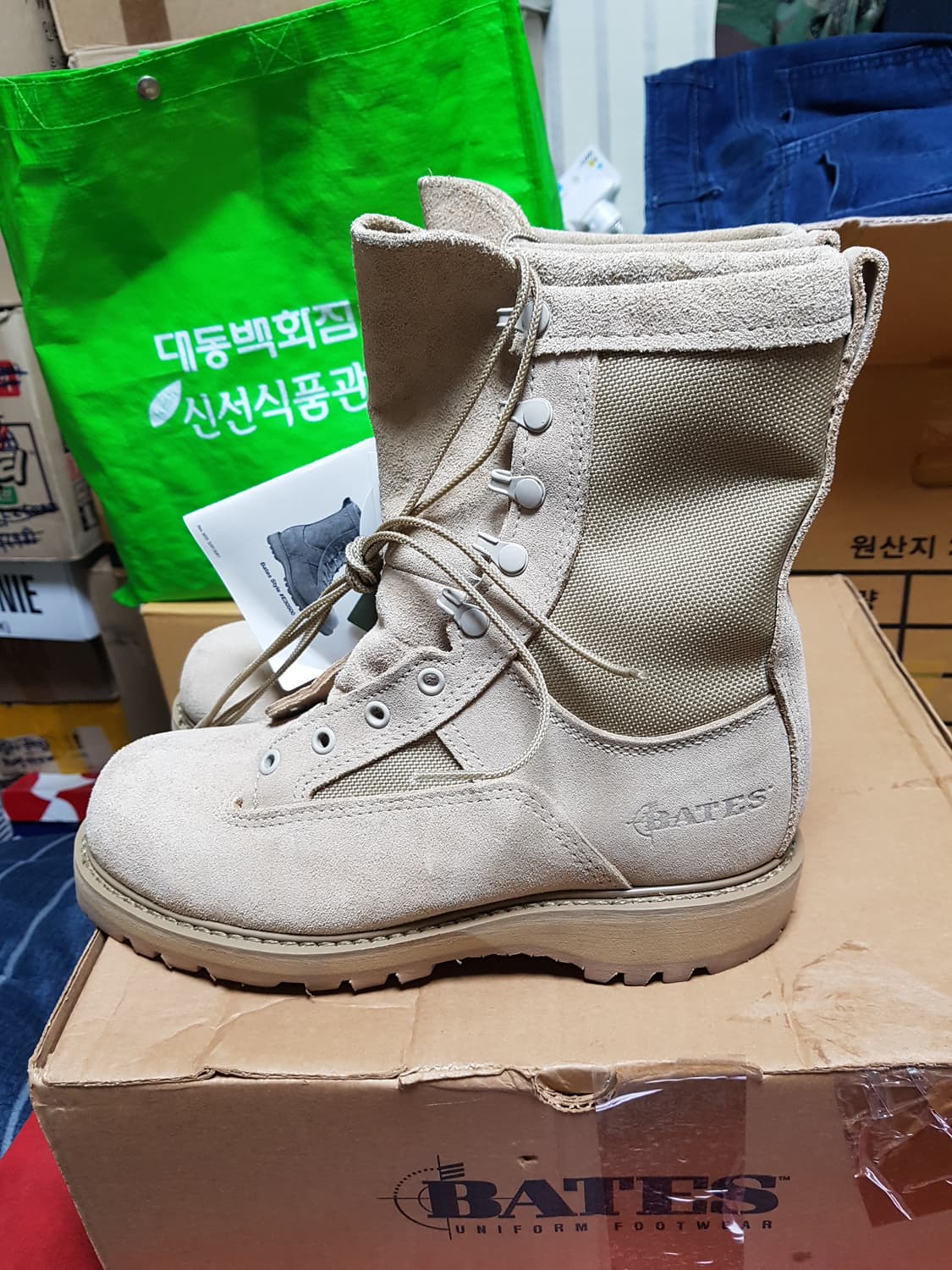 Bates 베이츠 밀리터리 컴뱃 부츠 전투화 군화 6.5W 판매 상품이미지3