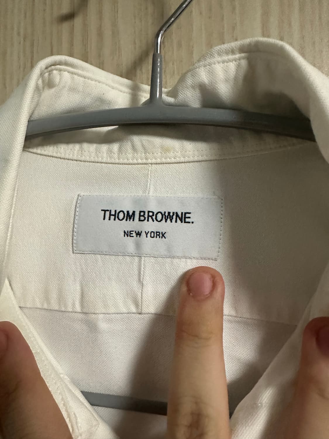 톰브라운 암밴드 옥스퍼드 셔츠 (3) 상품이미지6