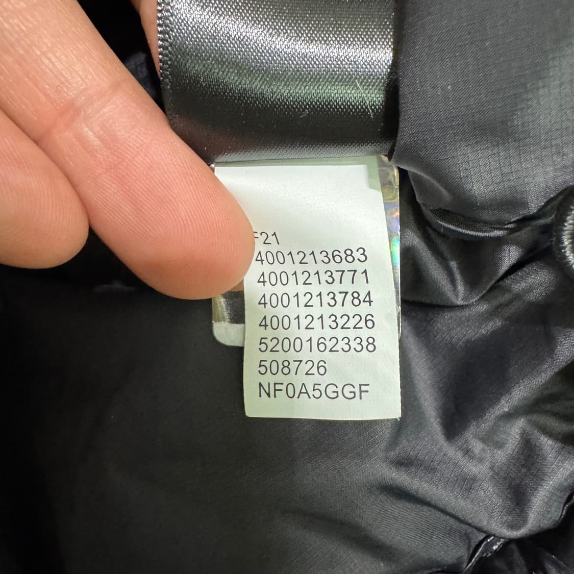 노스페이스 700 크롭 패딩 상품이미지5