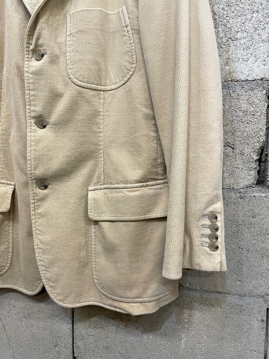 폴로 랄프로렌 베이지 코듀로이 블레이저 자켓  상품이미지4