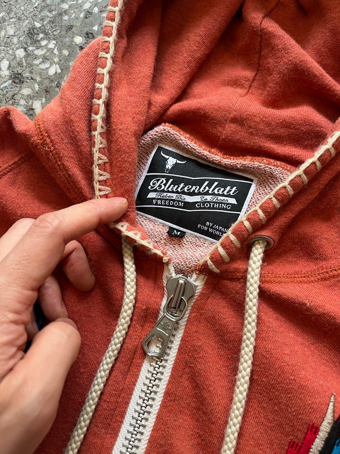 Blutenblatt 나바호 2way 후드집업 상품이미지6