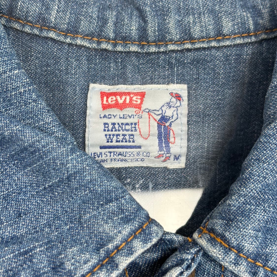 리바이스 데님 청 트러커 웨스턴 셔츠 상품이미지3